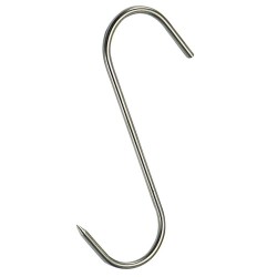 Gancho Carnicero Inoxidable Nº 3 de 140 x 5 x 44 mm.