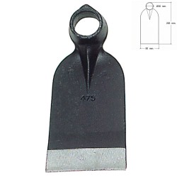 Azada Forjada Sin Mango 207/ 450 Gramos