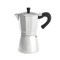 Cafetera Inducción Aluminio 9 Tazas (450 Ml.)