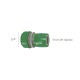 Conector Manguera Plastico 3/4 Con Stop Blister