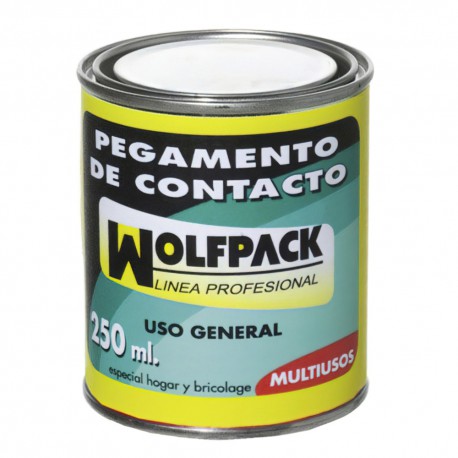 Pegamento Contacto Wolfpack 250 ml.