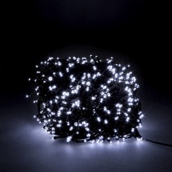 Guirnalda Luces Navidad 1000 Leds Color Blanco Frio. Luz Navidad Interiores y Exteriores Ip44