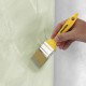 Paletina Profesional Cerda Blanca Ancho 30 mm. Cerdas Naturales Mango Plastico Ergonomico, Brocha Pintor, Pincel Pintura