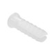 Taco Wolfpack Plástico Blanco 7 mm. (25 unidades)