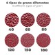 Lija Recambio Banda 100 x 690 mm. Grano 150 (6 Piezas)