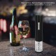 Sacacorchos Abrebotellas Electrico A Pilas (4 AA No Incluida) Con Descapsulador, Abridor Botella Vino, Saca Corchos Botella Vino