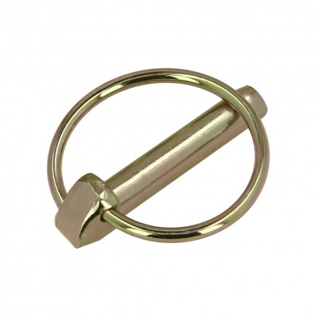 Pasador Anilla Ø 8 x 55 mm. Acero Zincado, Pasadores Anillas, Pasador Remolque, Pasador Tractor, Pasador Bulones Tractor
