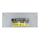 Talocha Plastico 350 x 150 mm. Base almenada Gris