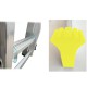 Escalera Aluminio 2 Tramos Mecanica 14 Peldaños. Plegable, Telescópica, Antideslizante, Resistente