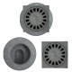 Caldereta Sifonica Pvc Horizontal 250x250/110mm