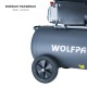 Compresor Aire Wolfpack 50 Litros / 8 Bares / 1,5 Kw - 2,0 HP