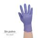Guante Desechable Nitrilo Azul M 3,5 gms. Caja 100 unidades.