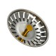 Tapon Valvula Cesta Para Fregadero Inoxidable Click Clack Ø 8 cm.