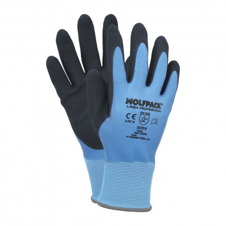 Guante Latex Foam Impermeable 6" (Par)