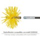 Cepillo Deshollinador Nylon 150mm M12