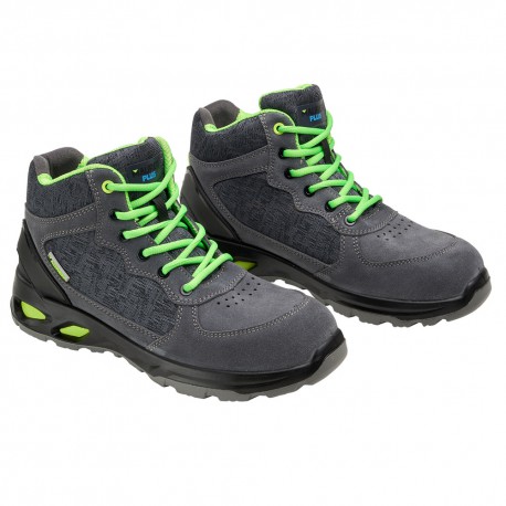 Botas Seguridad Maurer S1 Modelo Arlaz Antideslizante con suela y puntera antiperforación, Resistencia a los Hidrocarburos Nº 42