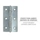 Bisagra 5005 Zincada 2- 1/4"