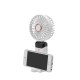 Mini Ventilador Plegable Recargable A Bateria. 5 Velocidades