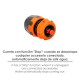 Conector Manguera Soft-Touch 1/2 Con Stop