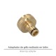 Adaptador Manguera Laton 1" hembra