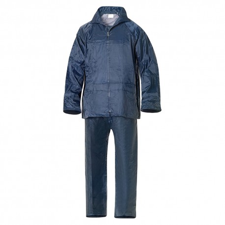 Traje de Agua Impermeable Azul Nylon Talla 7-L