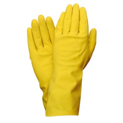 Guantes Latex 100% Basic Domesticos L (Par)